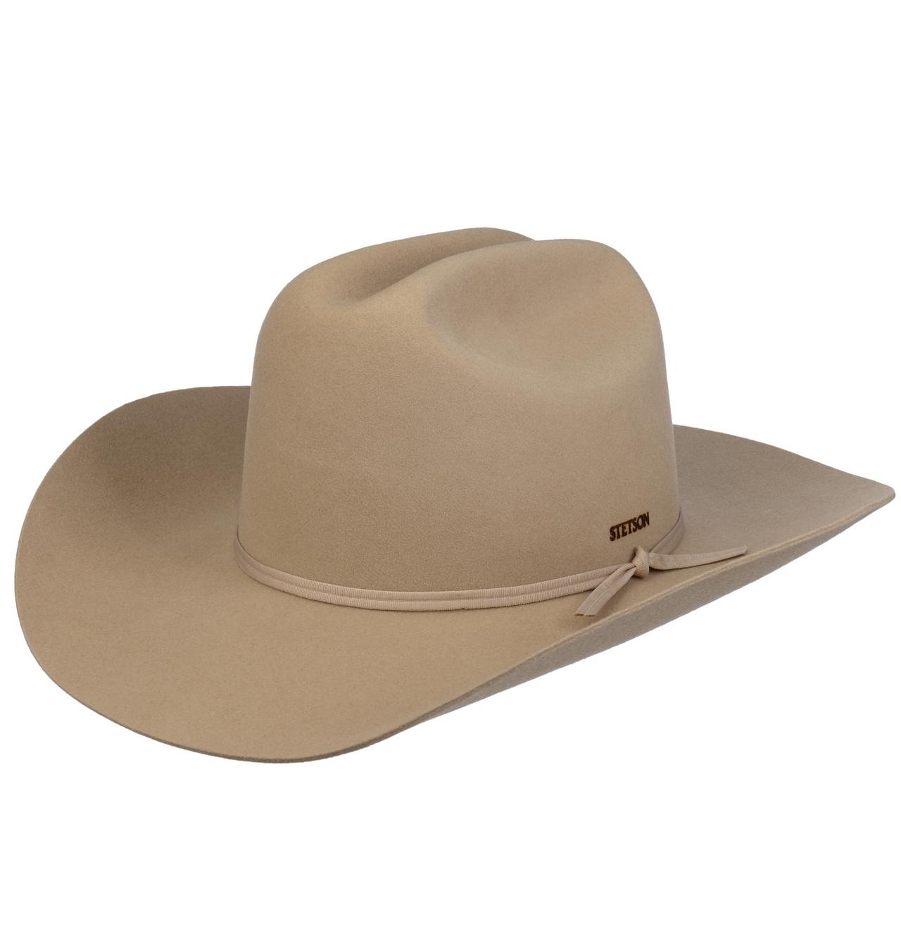 Stetson - Western Cattlemans Woolfelt/Cashmere Hat - Light Beige