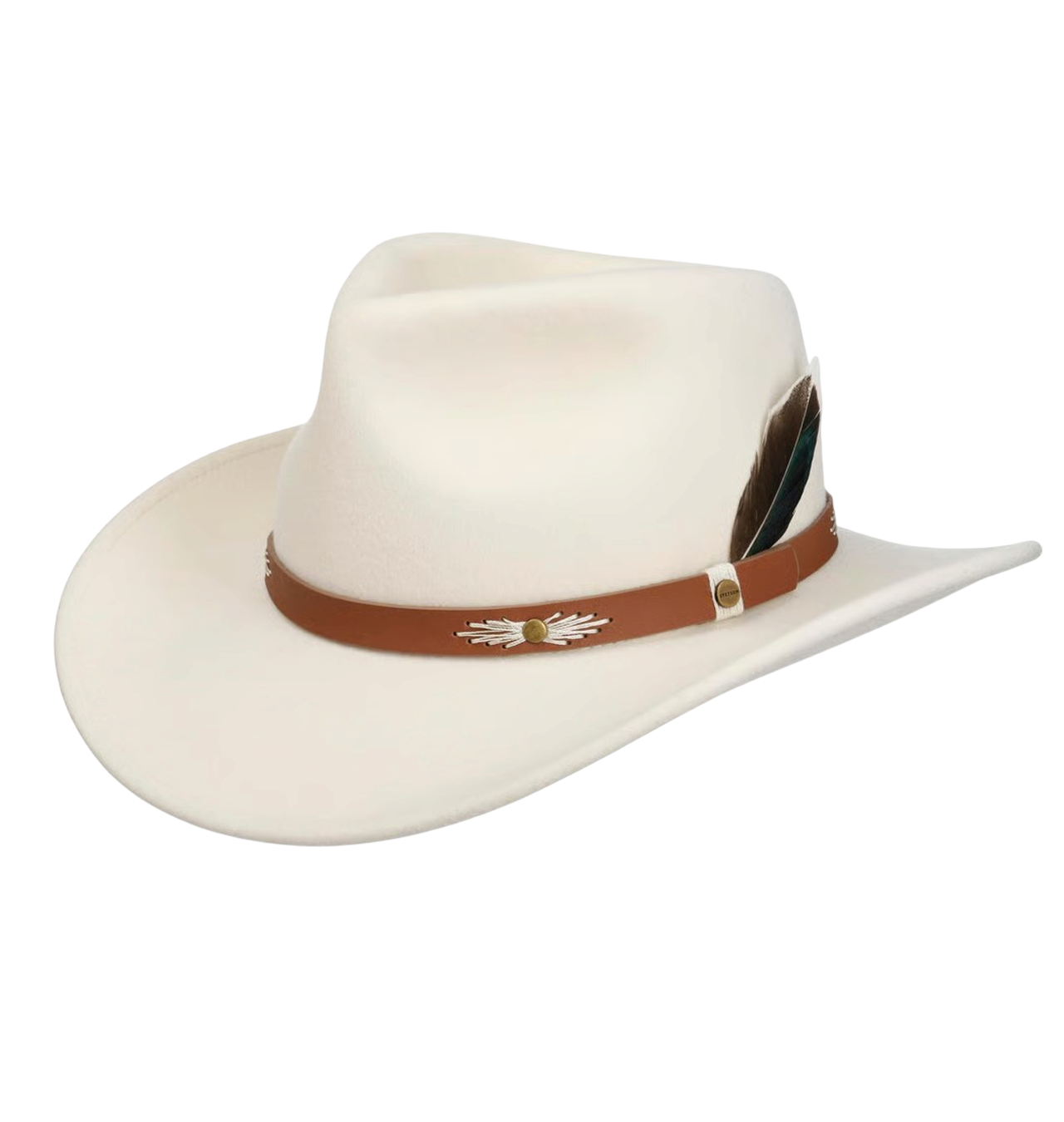 Stetson - Western Hat Woolfelt - White