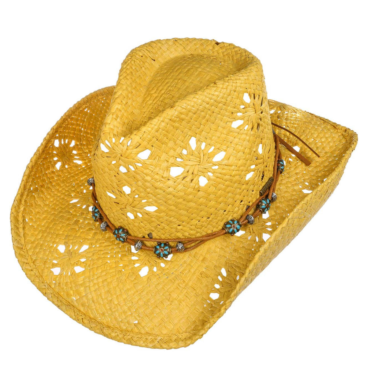 stetson raffia hat