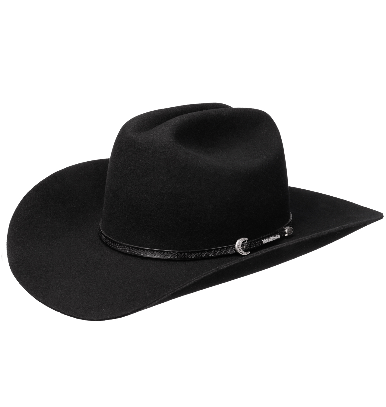Stetson - Western Rancher Woolfelt/Cashmere Hat - Black