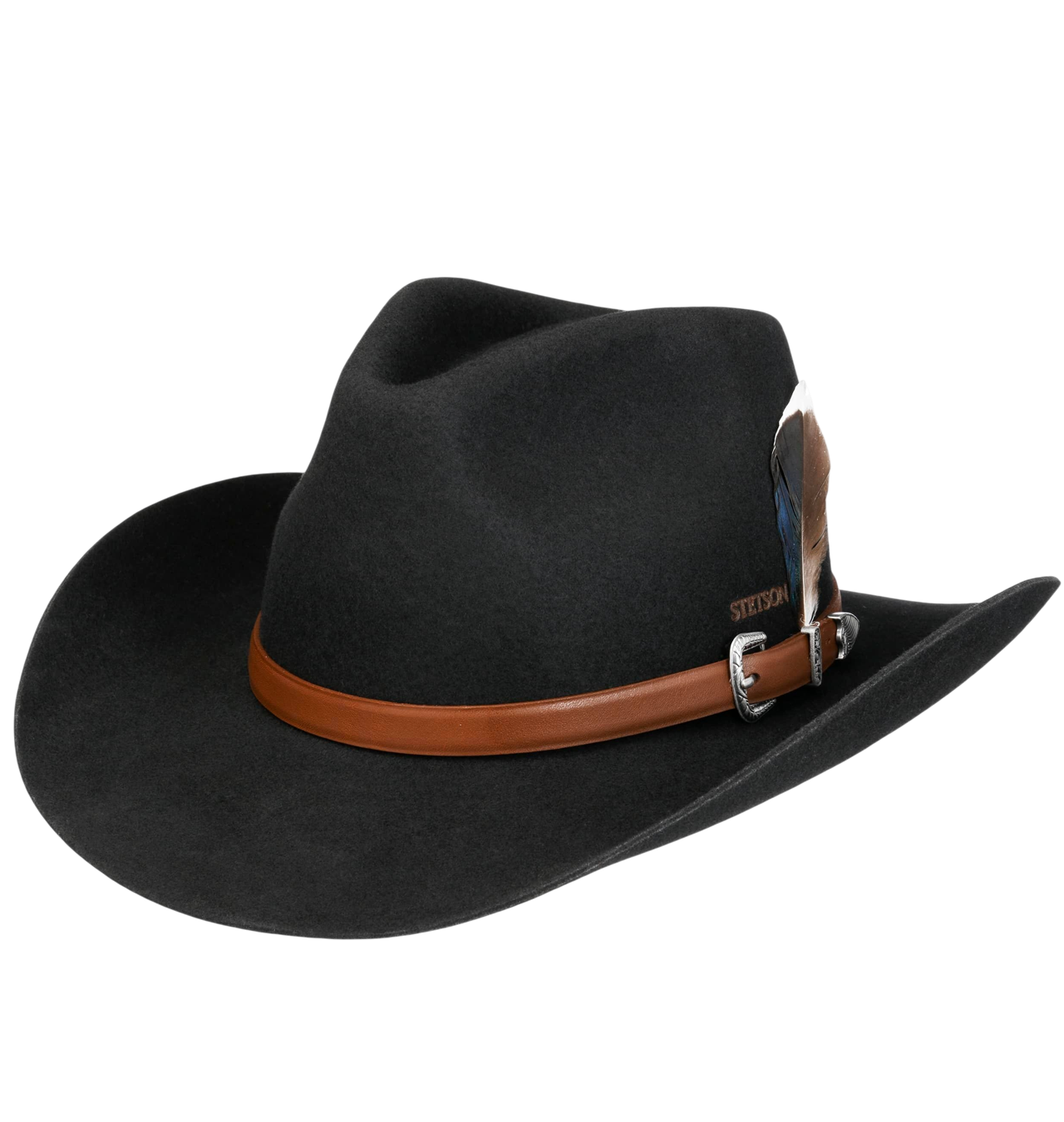 Stetson - Western Woolfelt Hat - Black