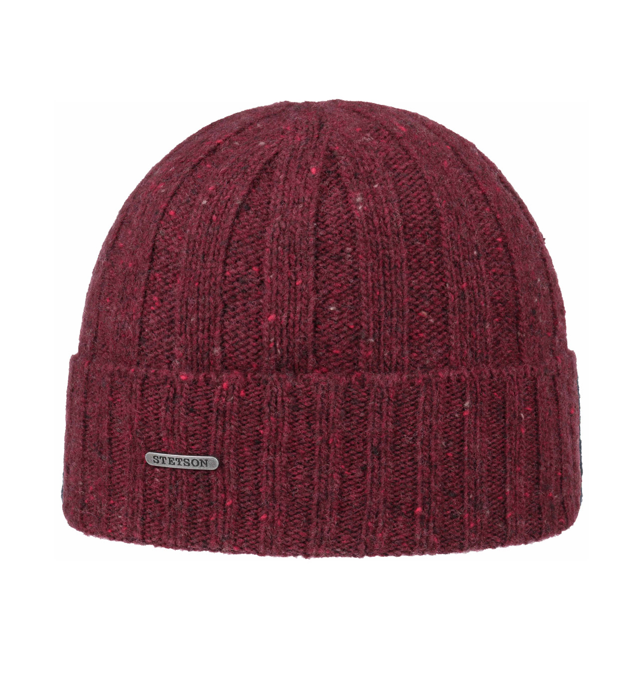 Stetson---Wisconsin-Donegal-Knit-Beanie---Bordeaux-1