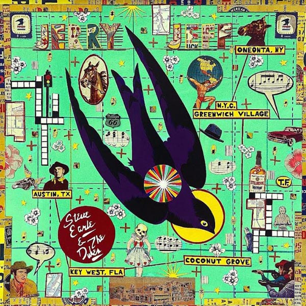 Steve Earle & The Dukes - Jerry Jeff - LP