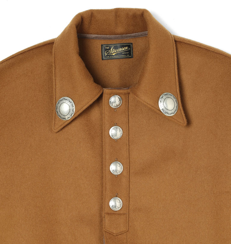 Stevenson Overall Co. - Brave Man Beaver Melton Wool Shirt 