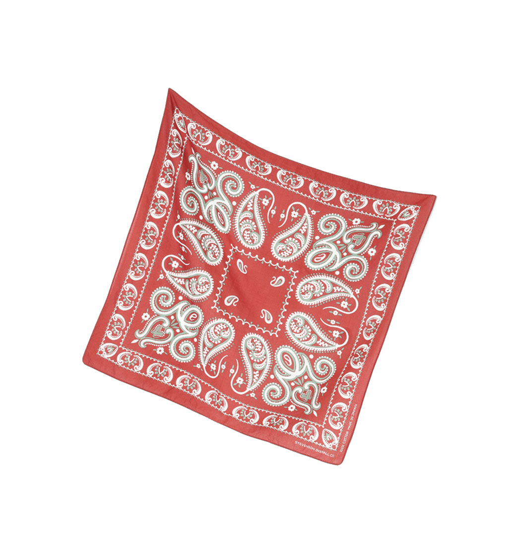 Stevenson-Overall-Co---Paisley-Bandana---Faded-Red