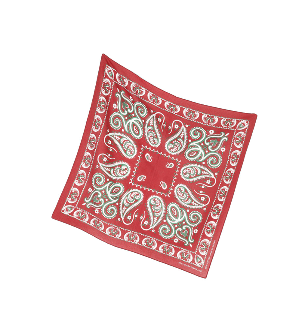 Stevenson-Overall-Co---Paisley-Bandana---Red