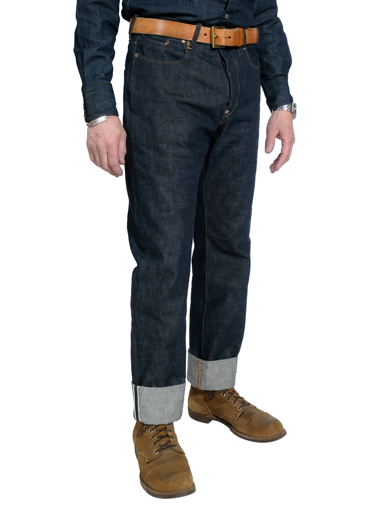 メンズ 【濃紺 】Stevenson Overall Co. デニム 340 W29