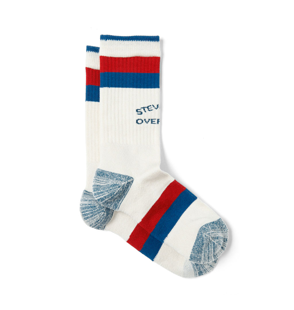 Stevenson Overall Co. - Athletic Socks - White