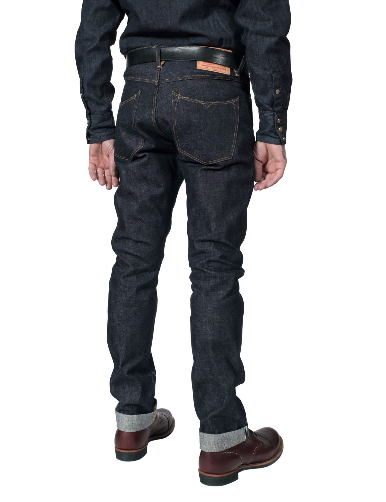 Stevenson Overall Co. - Big Sur 210 Rigid Selvage Denim Jeans - 14oz