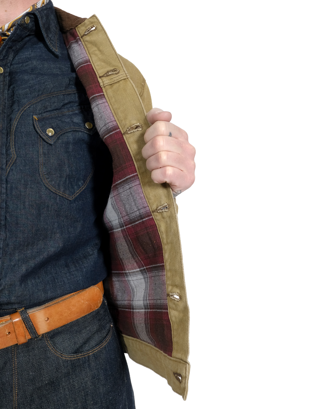 Stevenson Overall Co. - SM1 Stockman Flannel Lined Cowboy