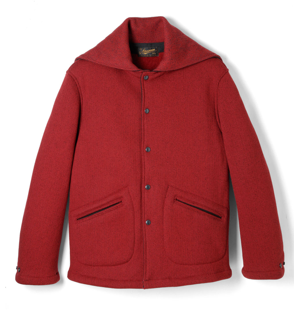 Stevenson Overall Co. - WM1 Windmaster Kadet Jacket - Brick Red/Black