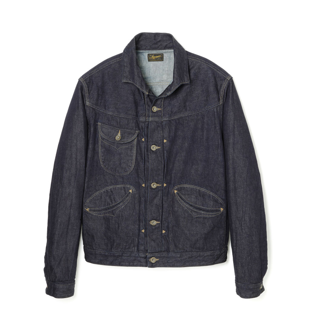 Stevenson Overall Co. - Deputy Jeans Jacket One Wash - Indigo