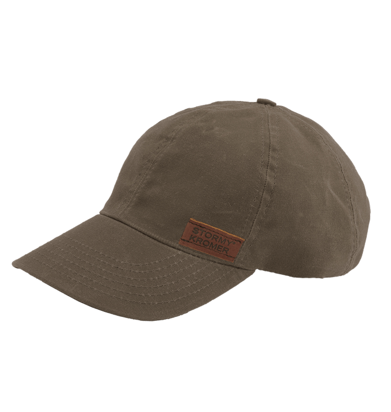 Stormy Kromer - The Waxed Adjustable Curveball Cap - Dark Oak