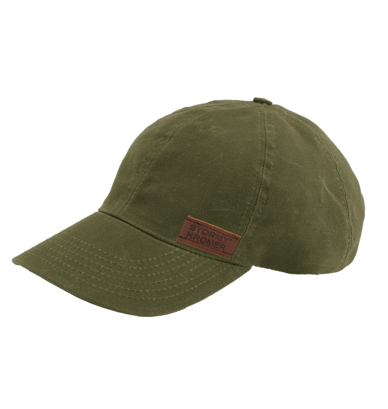 Stormy Kromer - The Waxed Adjustable Curveball Cap - Olive