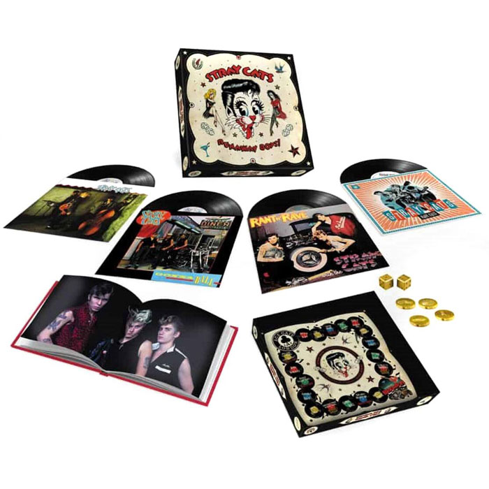 Stray Cats - Runaway Boys! Deluxe 40th Anniversary Vinyl Boxset - 4 x LP