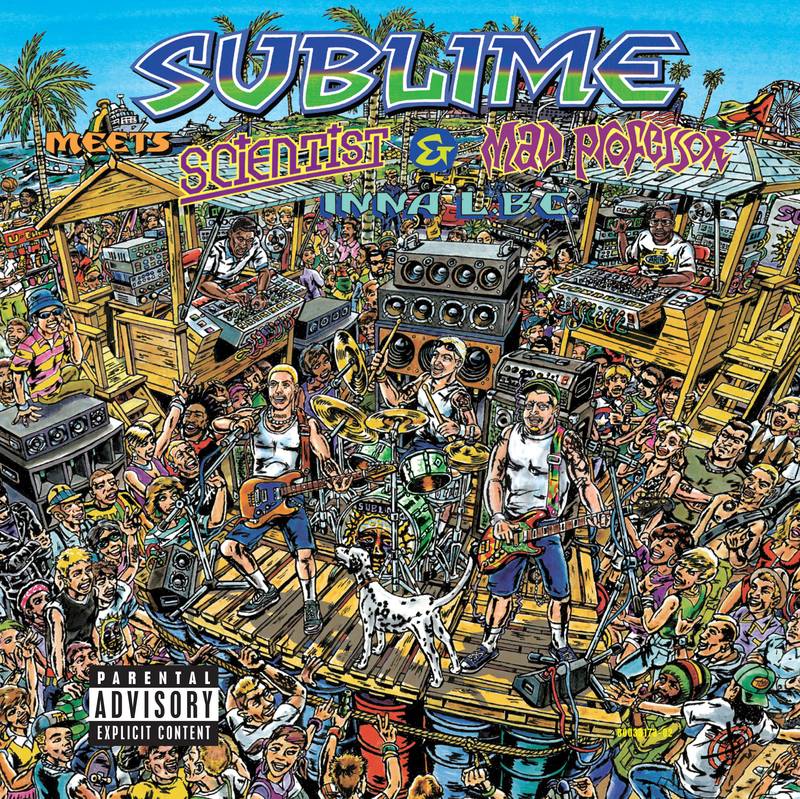 Sublime - Sublime Meets Scientist & Mad Professor Inna L.B.C.(Color Vinyl)(RSD20
