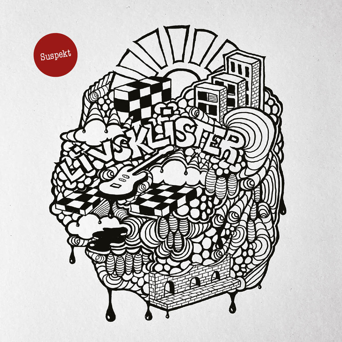 Suspekt - Livsklister (Transparent Orange) - LP