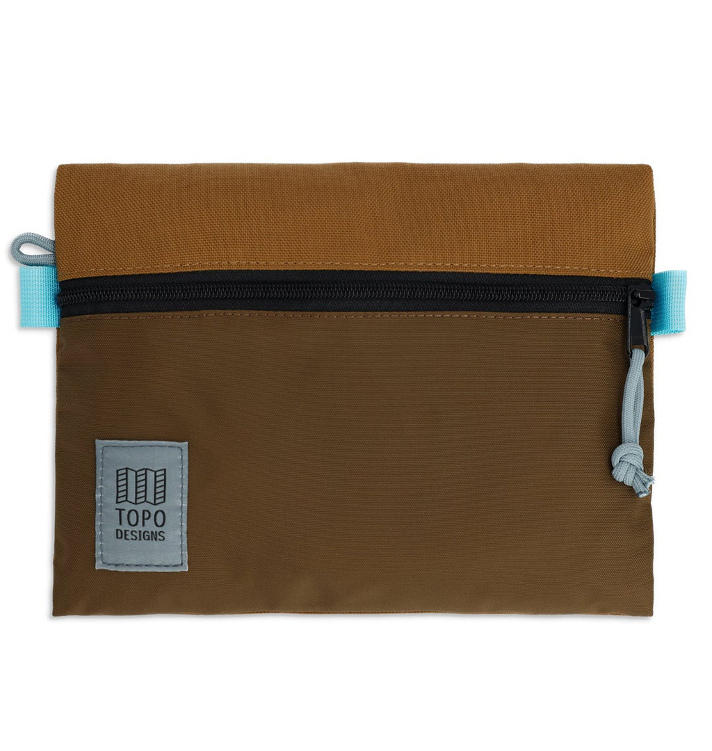 TOPO Designs - Accessory Bags Medium - Desert Palm/Pond Blue