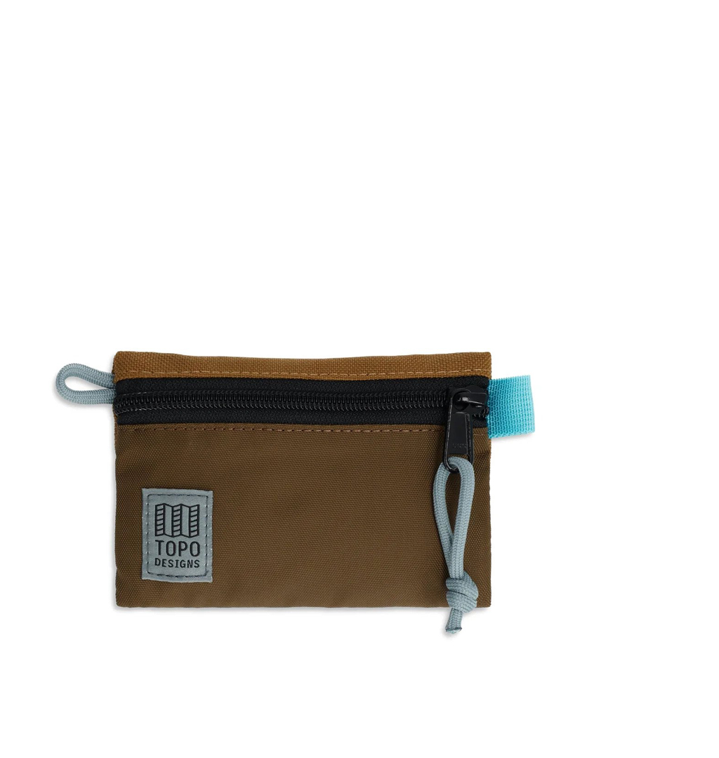 TOPO Designs - Accessory Bags Micro - Desert Palm/Pond Blue