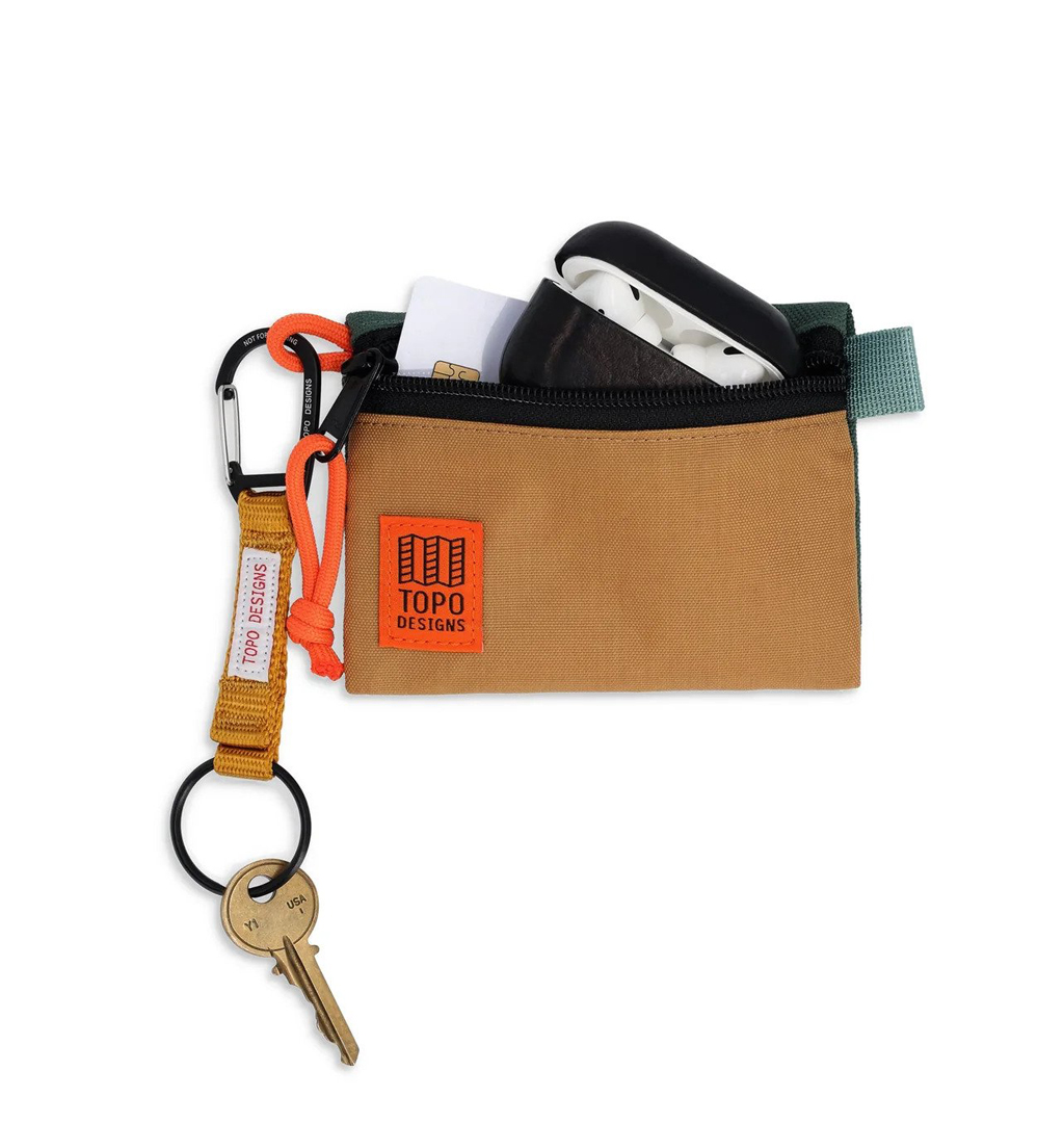 TOPO Designs - Accessory Bags Micro - Khaki/Forest
