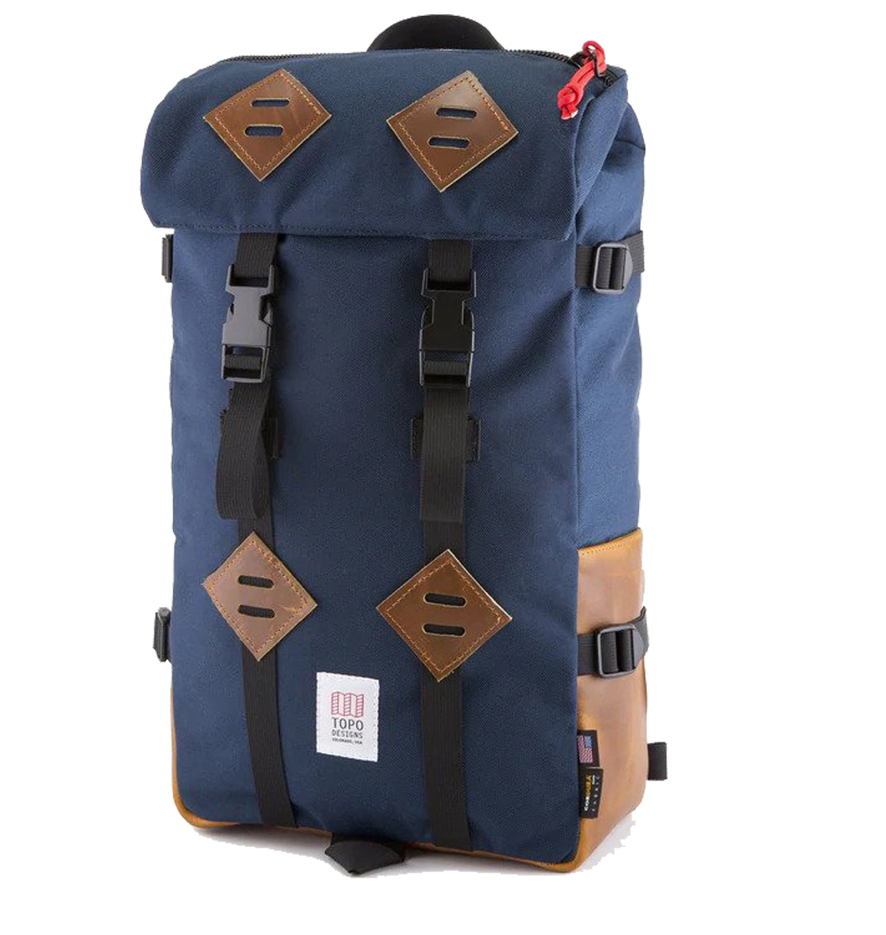 TOPO Designs - Klettersack Leather - Navy