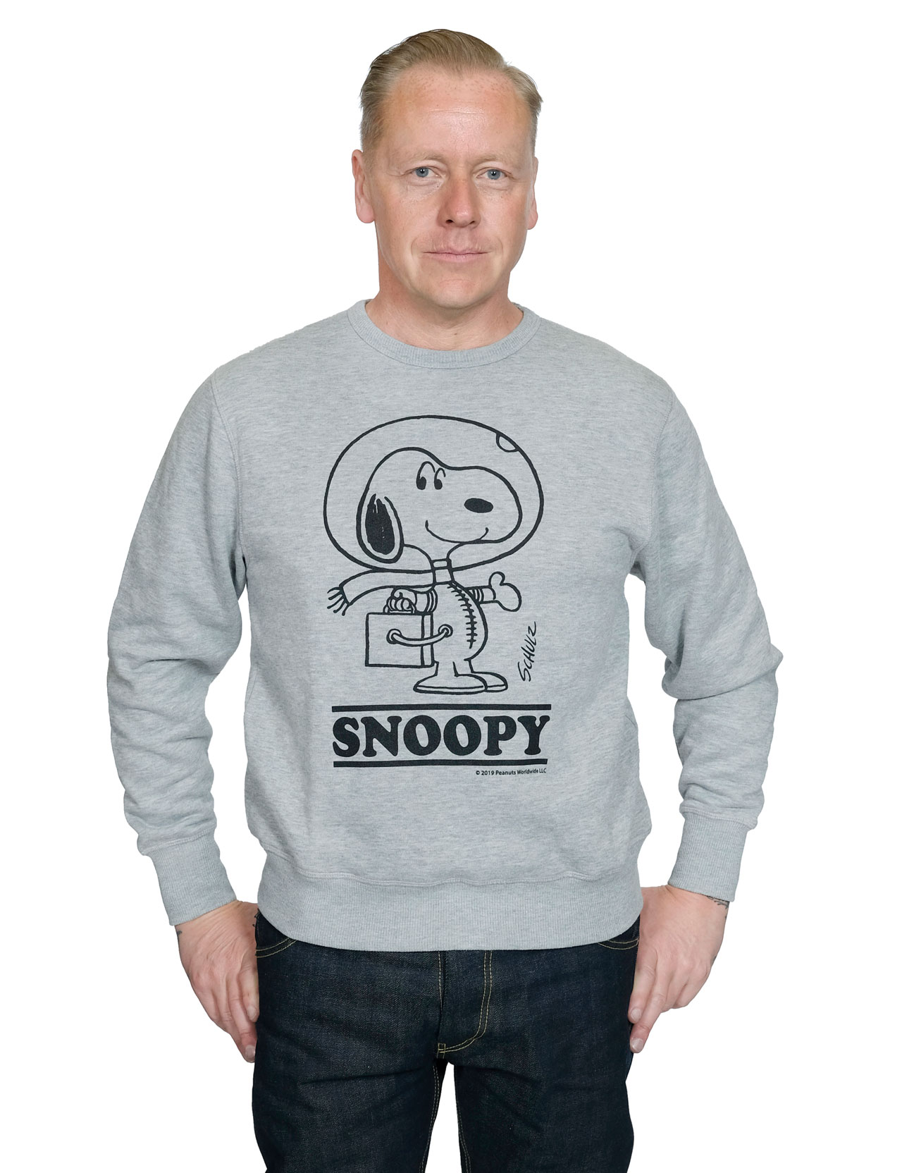 TSPTR - Astro Snoopy Sweater - Grey