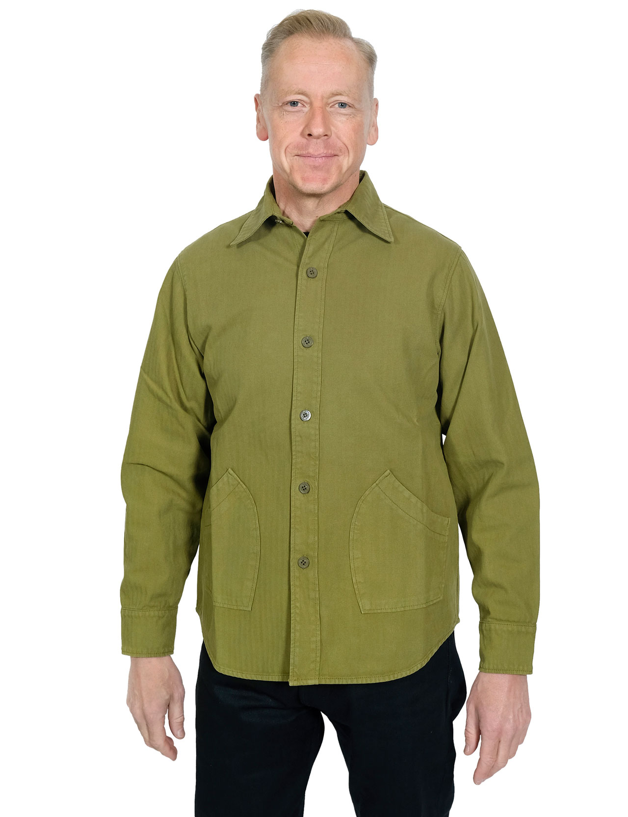 TSPTR - HBT CPO Work Shirt - Olive