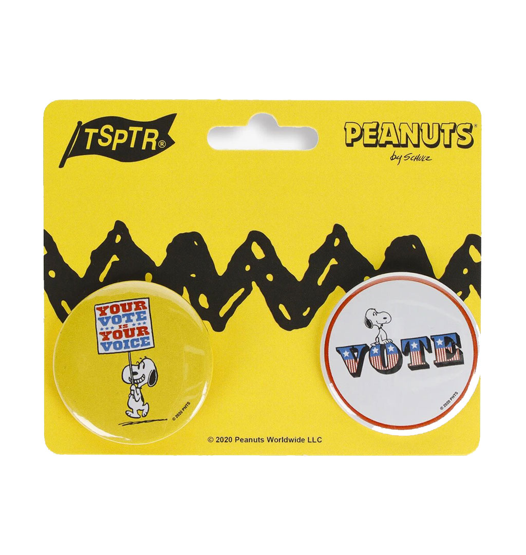 TSPTR - Peanuts Vote Snoopy! Pin Pack