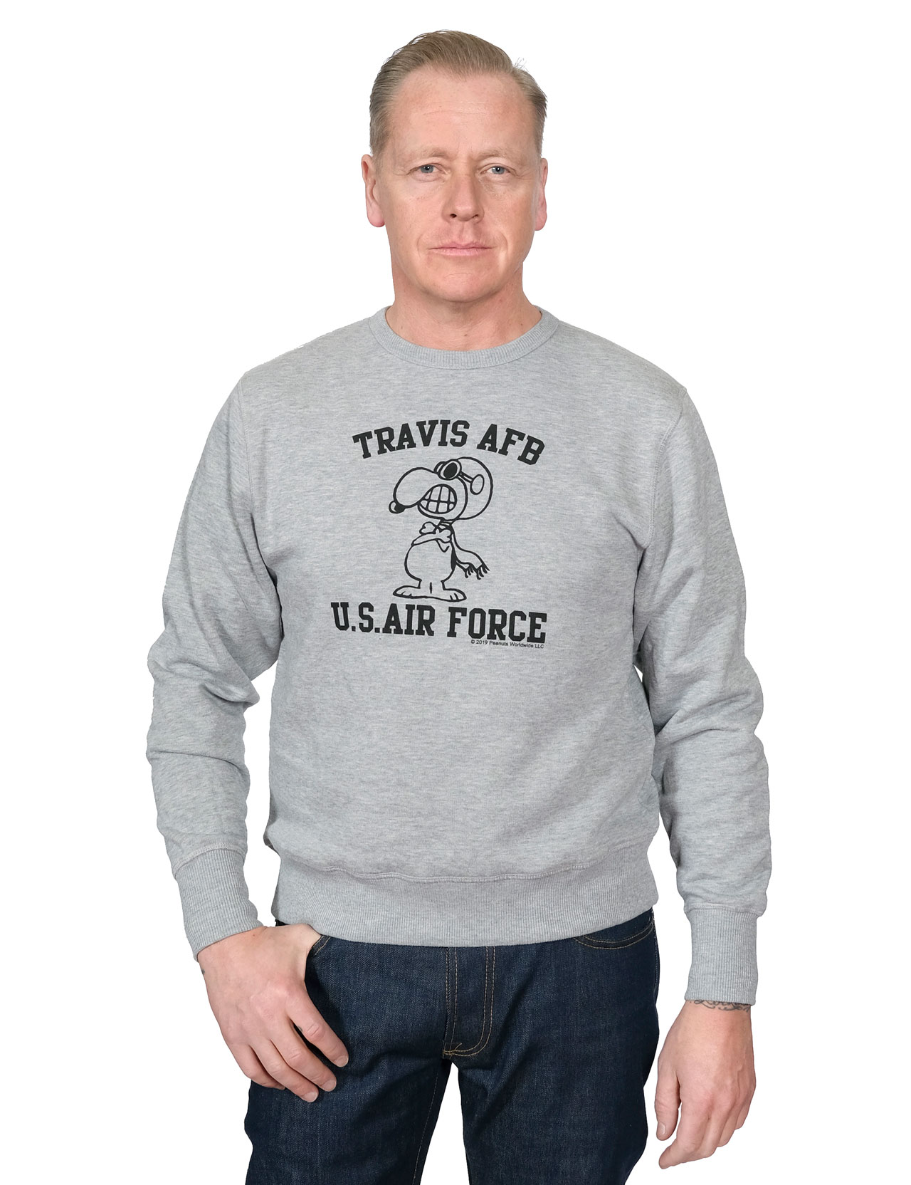 TSPTR---Snoopy-Travis-AFB-Sweater---Grey-1