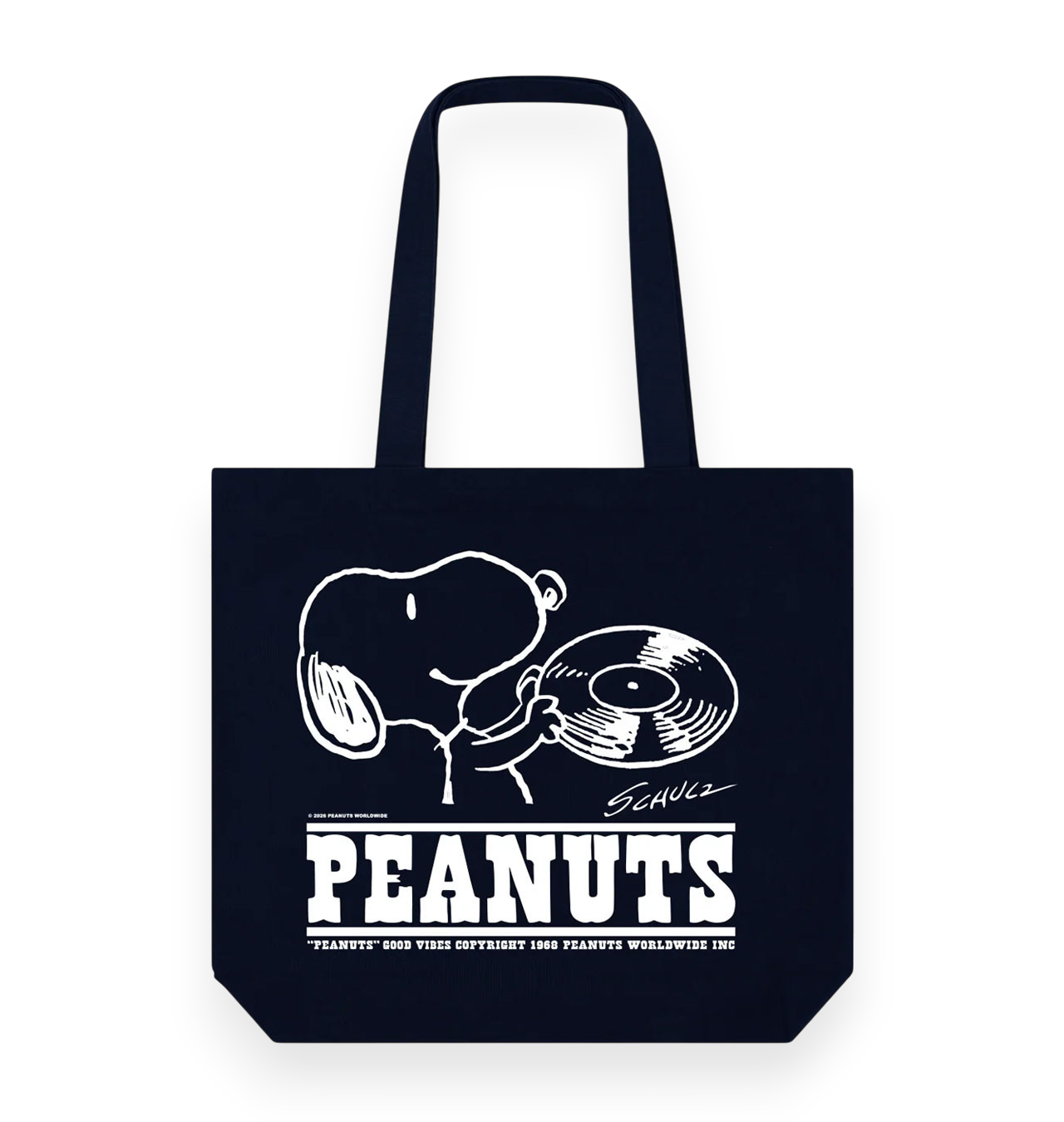 TSPTR - Vinyl Record Tote Bag - Black