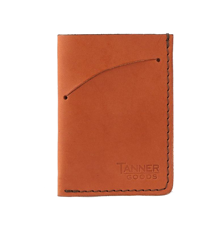 Tanner Goods - Nano Leather Card Holder - Chestnut