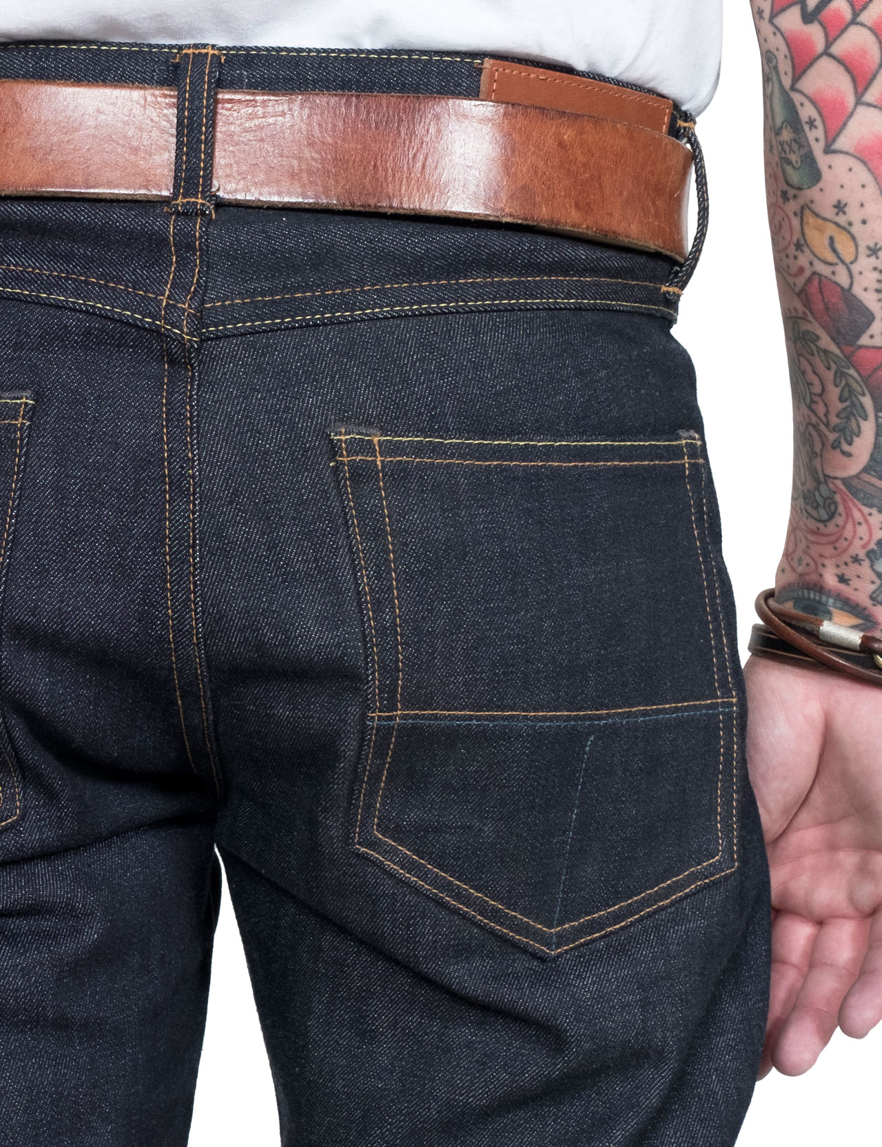 Tellason - Ankara Raw Selvage Denim Jeans 16.5oz Tellason - Ankara Raw Selvage Denim Jeans 16.5oz