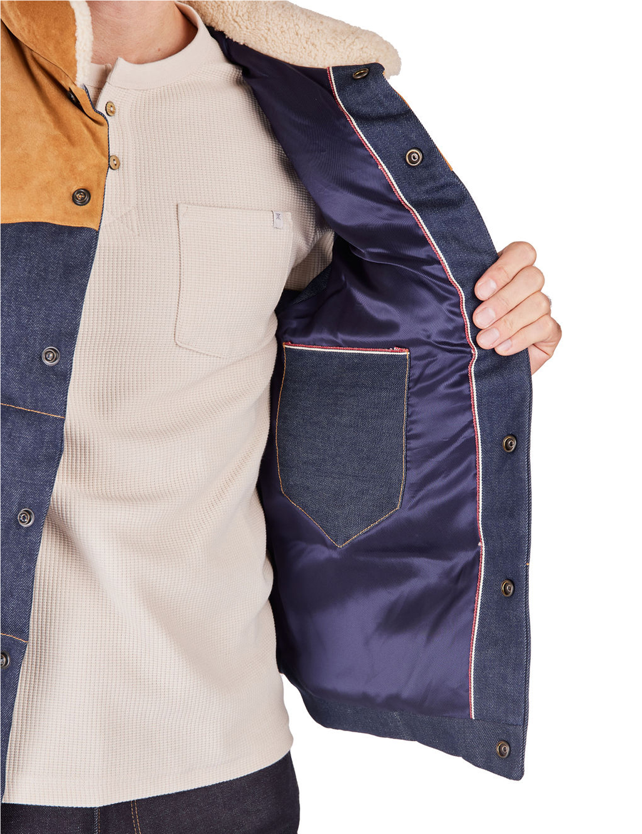 Tellason x Shangri-La - Bronco Down & Denim Vest