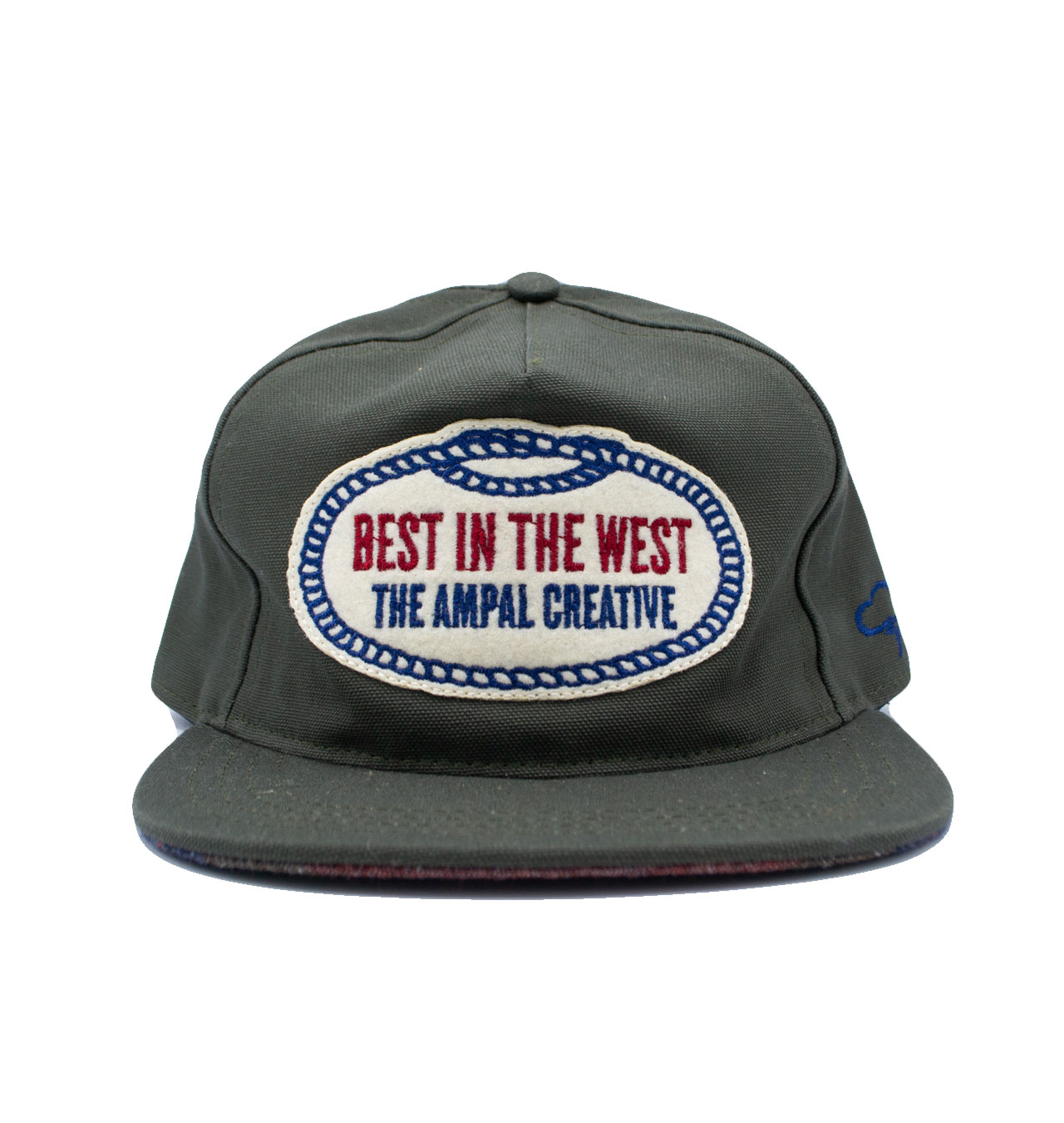 The Ampal Creative - Best In The West Snapback Cap - Olive