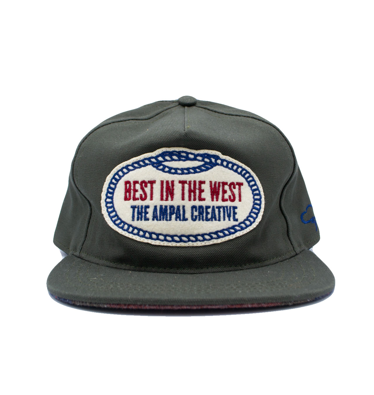 The Ampal Creative - Best In The West Snapback Cap - Olive | Sverige