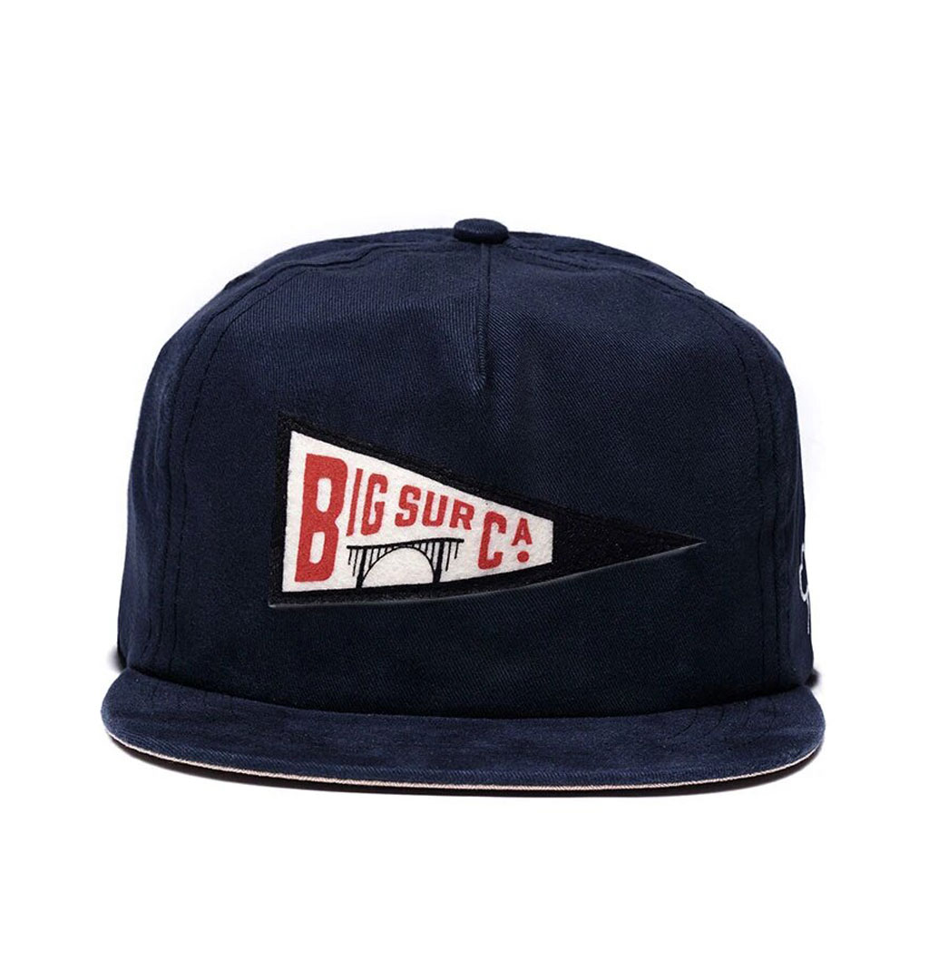 The Ampal Creative - Big Sur Pennant Strapback - Navy