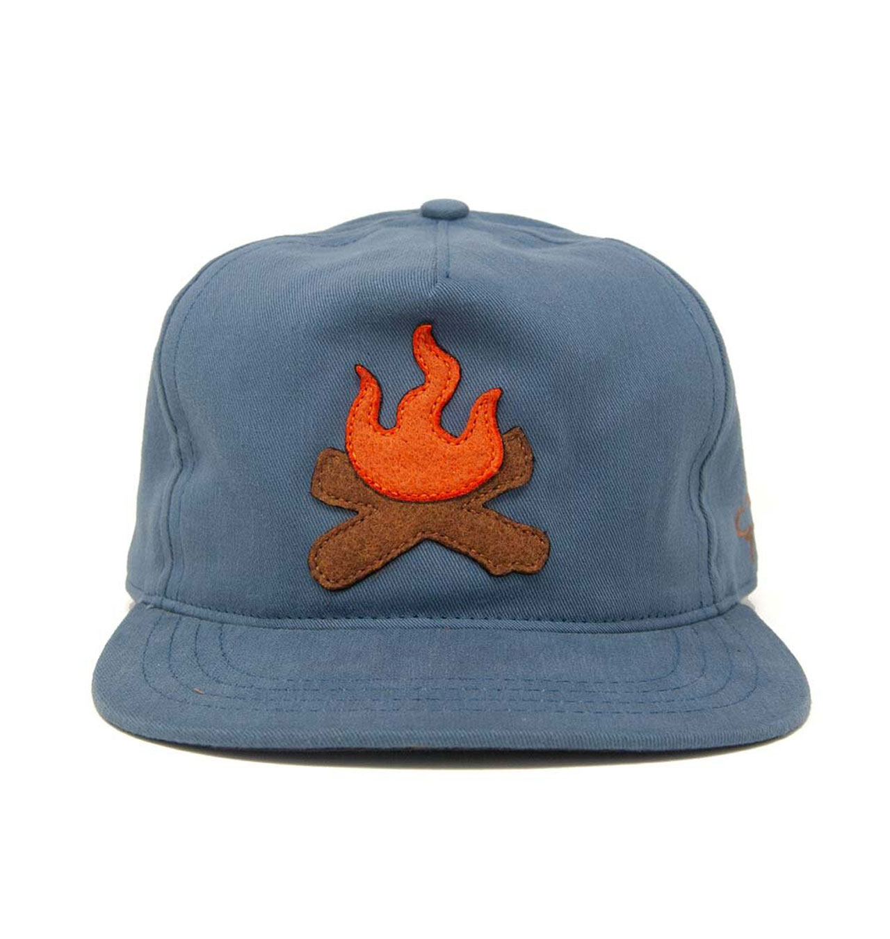 The Ampal Creative - Campfire Strapback Cap - Blue