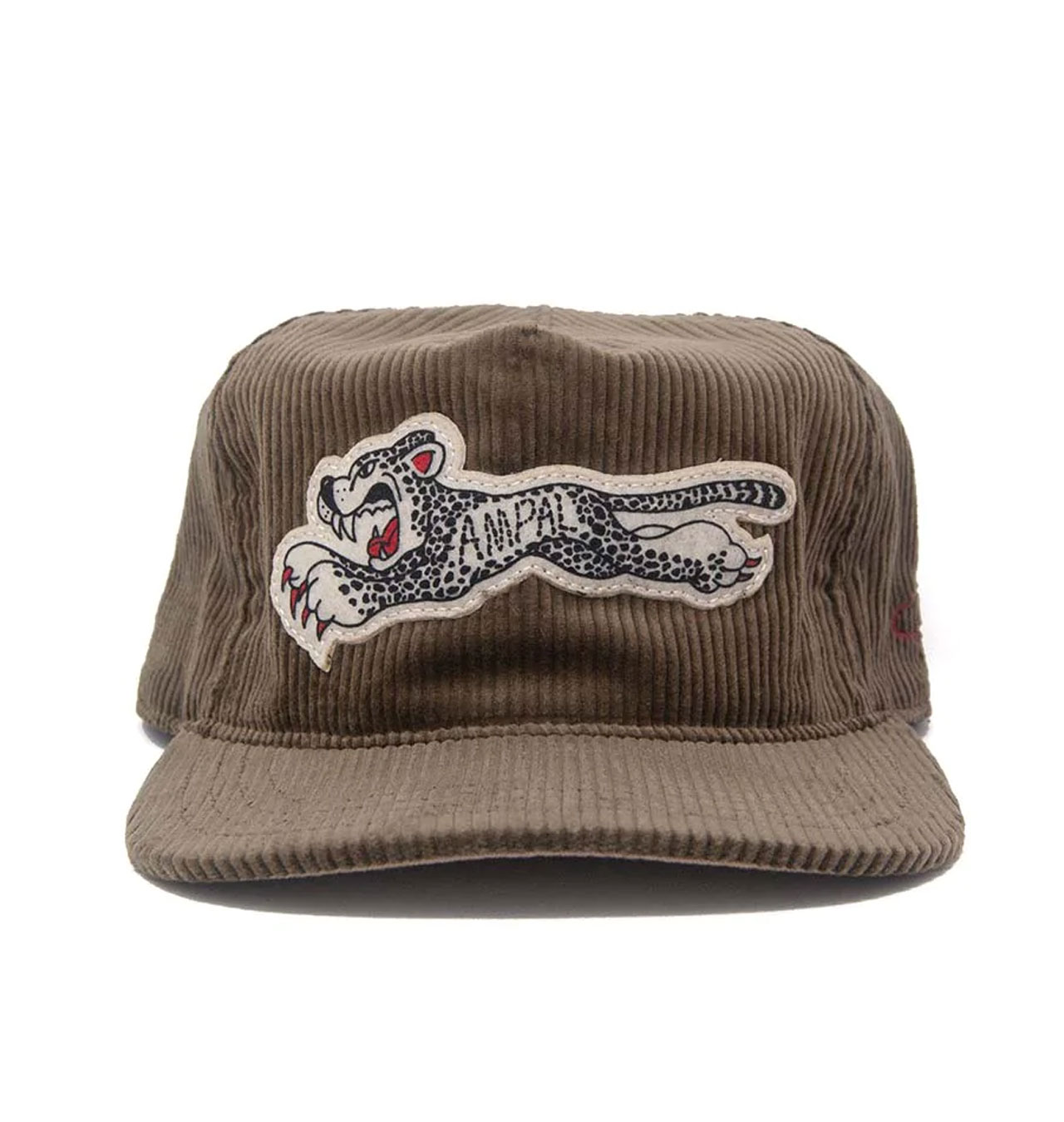 The Ampal Creative - Cheetah Cord Strapback Cap - Tan