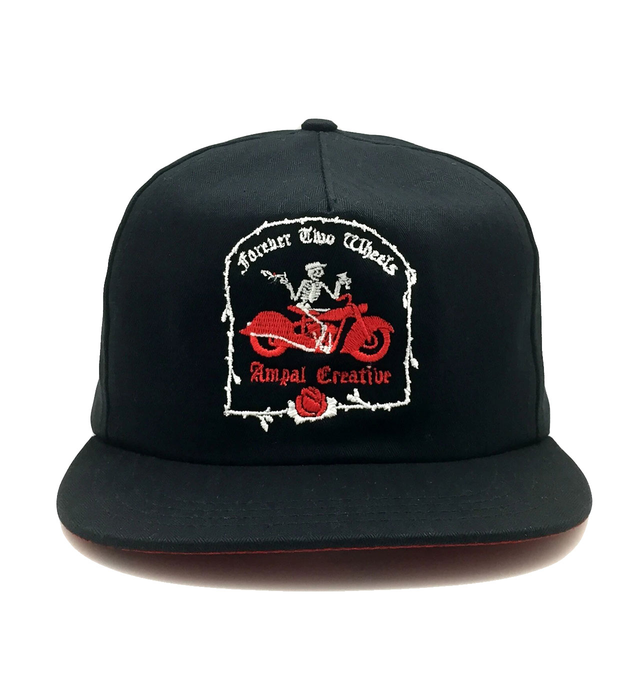 The Ampal Creative - Forever Two Wheel Strapback - Black
