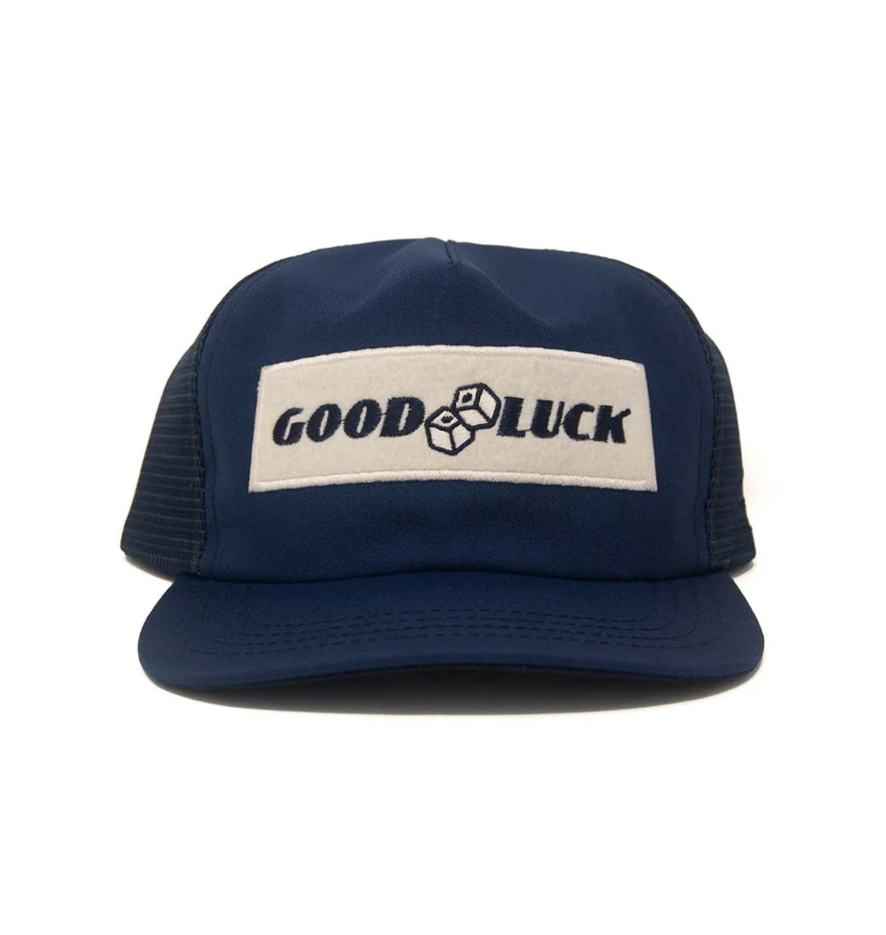 The Ampal Creative - Good Luck Trucker Snapback Cap - Navy