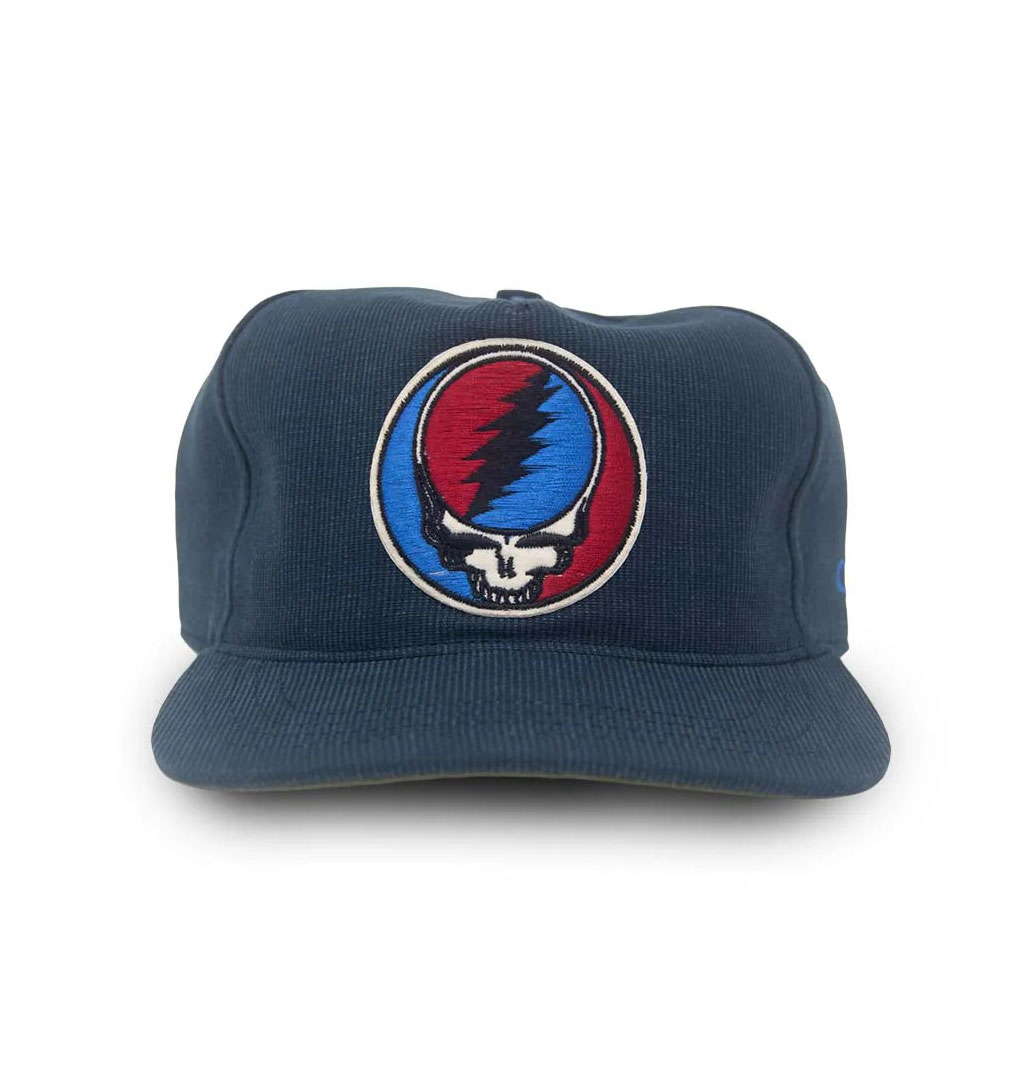 The Ampal Creative - Grateful Dead Stealie Snapback Cap - Navy