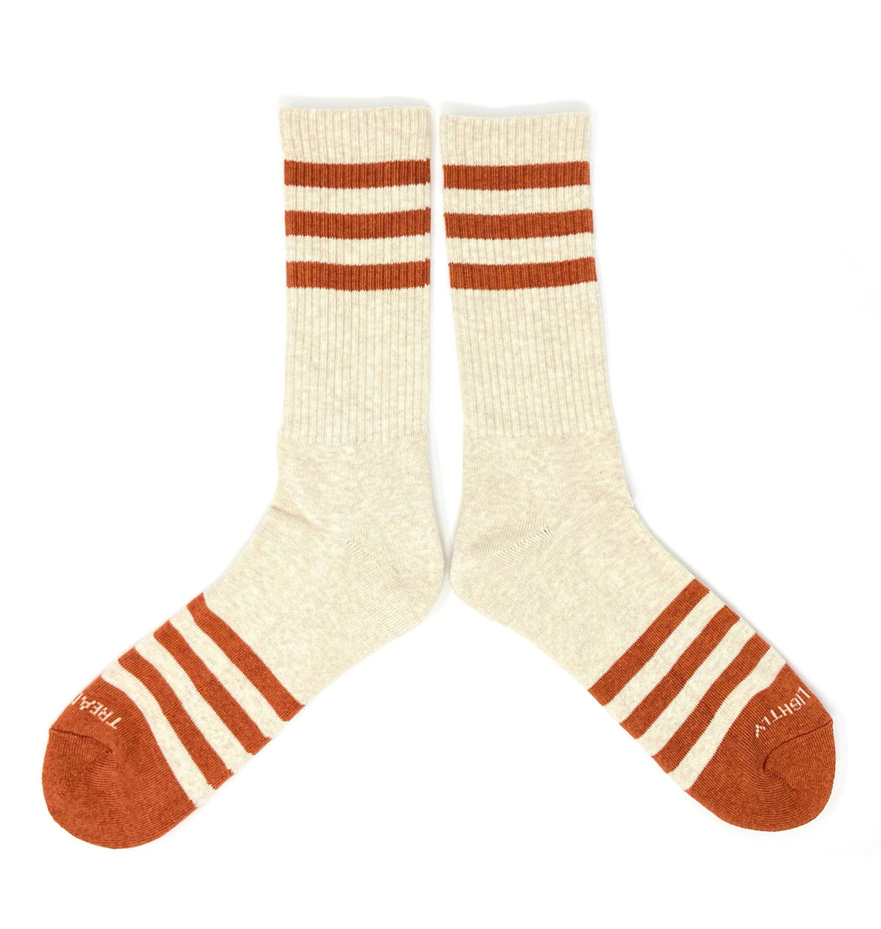 The-Ampal-Creative---Heather-Stripes-Socks---Cream-Orange-1