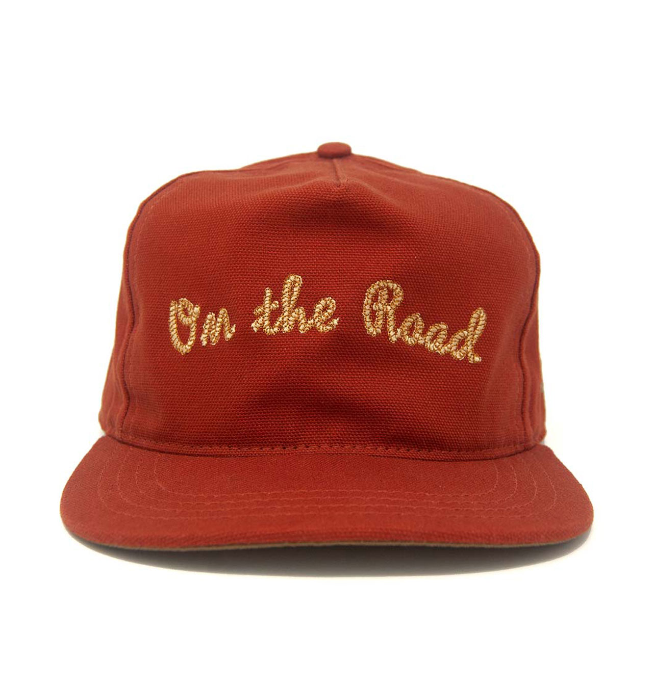 The Ampal Creative - On The Road Canvas Cap - Rust