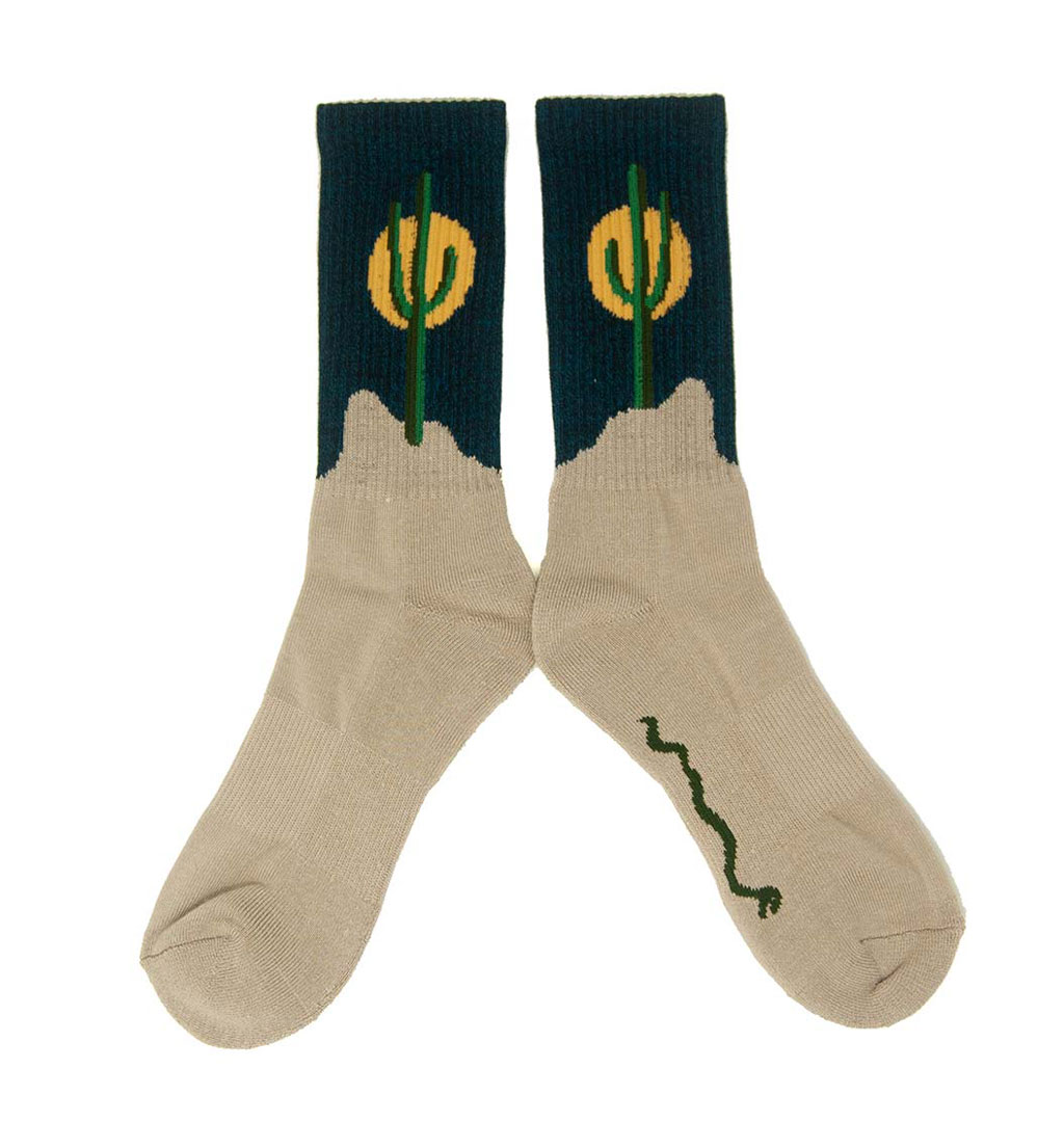 The Ampal Creative - Sunset Cactus Socks