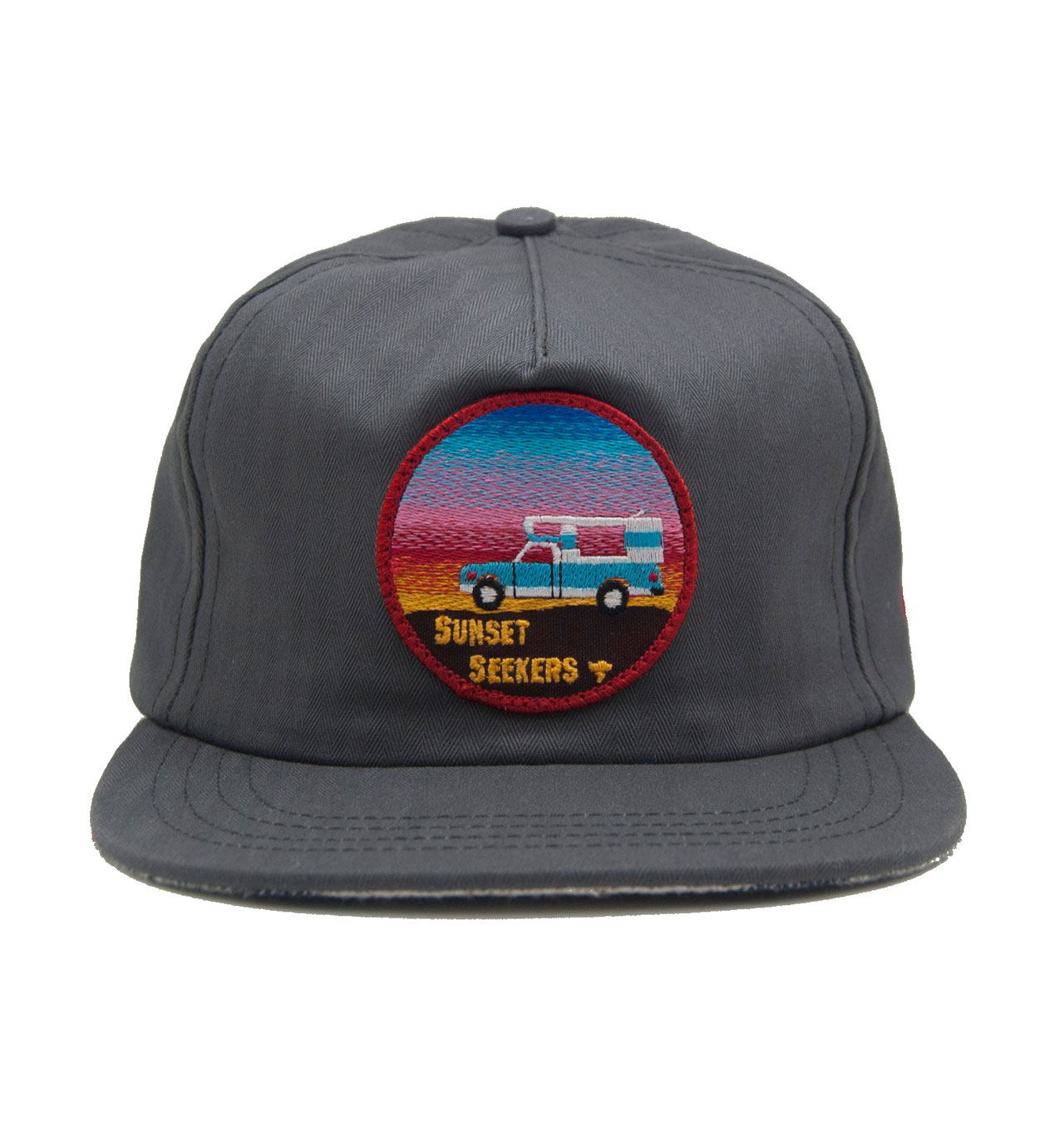 The Ampal Creative - Sunset Seekers Strapback - Charcoal