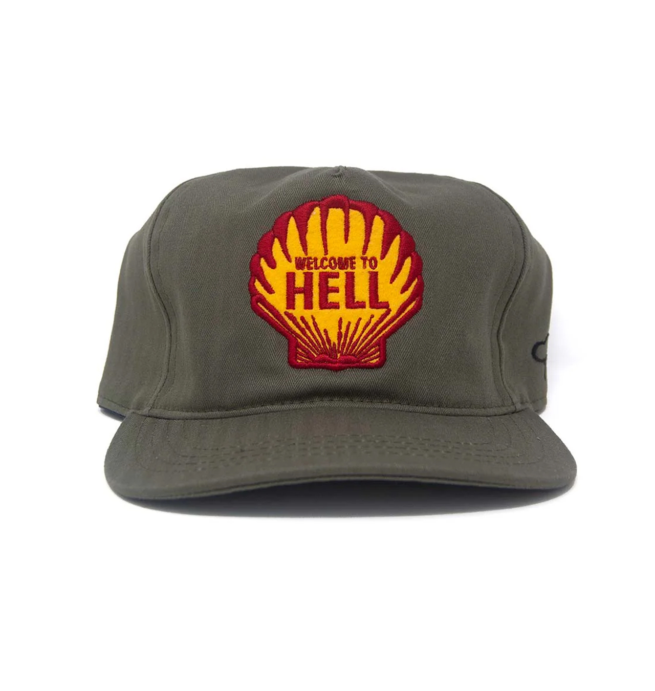 The Ampal Creative - Welcome To HBT Strapback Cap - Green