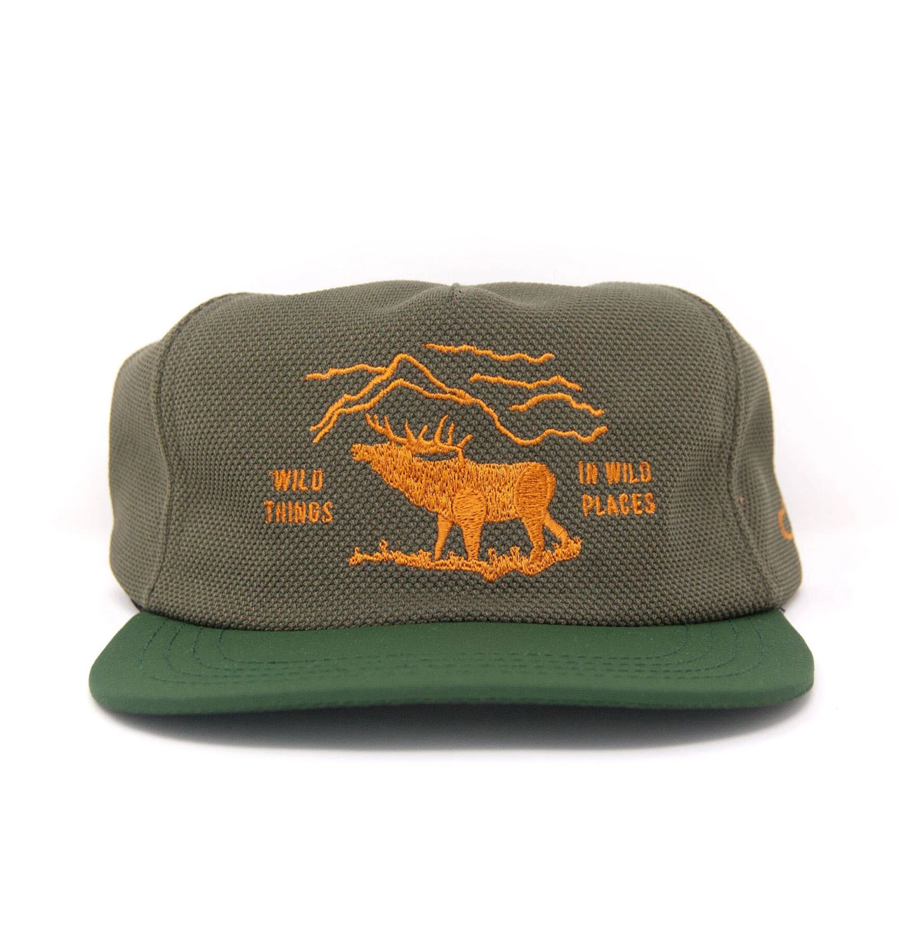 The Ampal Creative - Wild Places Strapback - Olive