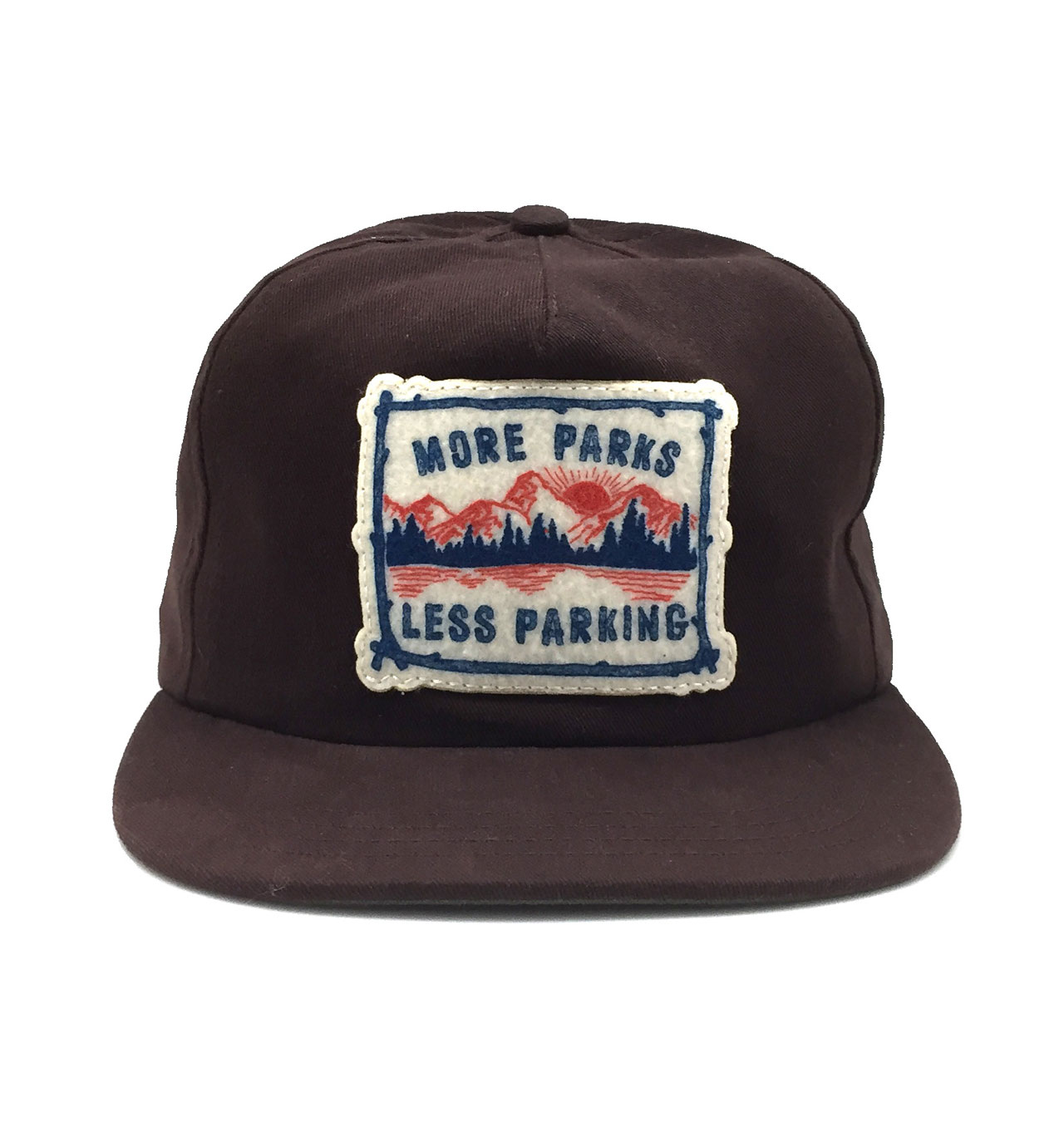 The Ampal Creative - More Parks III Strapback Cap - Brown