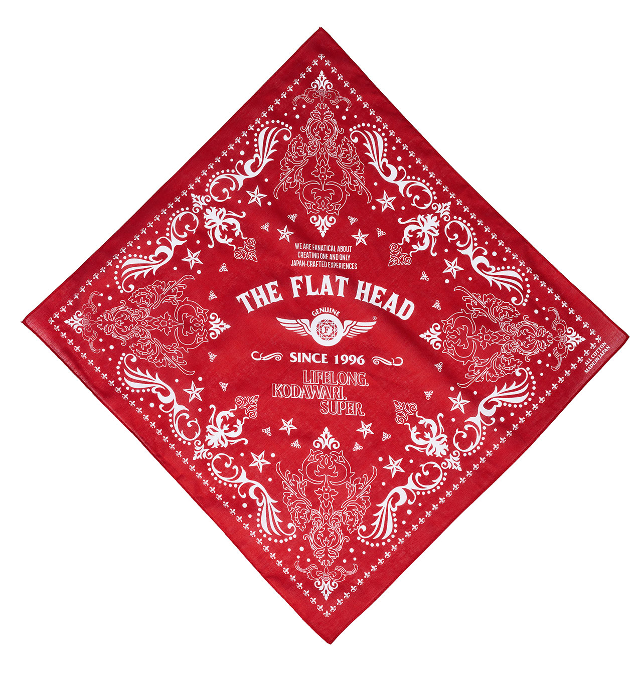 The Flat Head - Bandana - Red