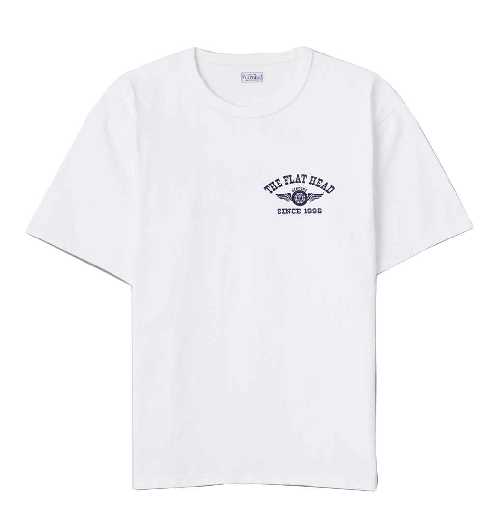 The-Flat-Head---Flying-Wheel-T-Shirt---White-1